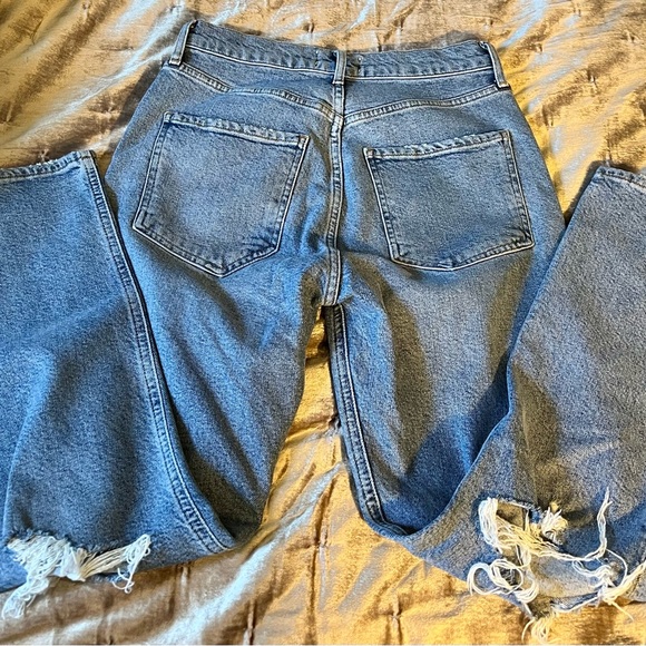 Agolde Riley high rise straight jeans 26 in Blitz; perfect!! worn once! - Picture 7 of 10